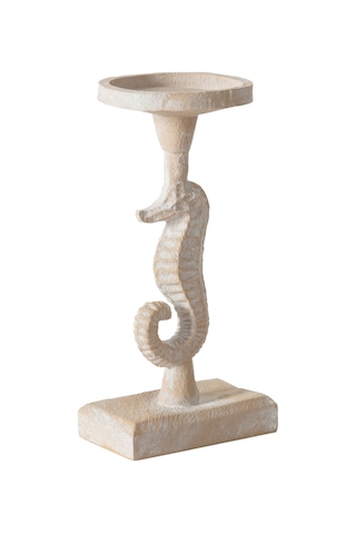 Mudo Home New Seahorse Mumluk Beyaz 12x10x23 Cm Diğer