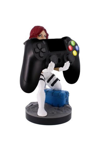 Exg Pro Cable Guys Marvel Black Widow White Suıt Phone And Controller Holder