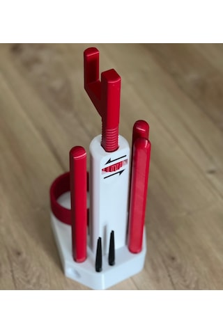 Mottopi Yay Standı,okçuluk Standı-kırmızı