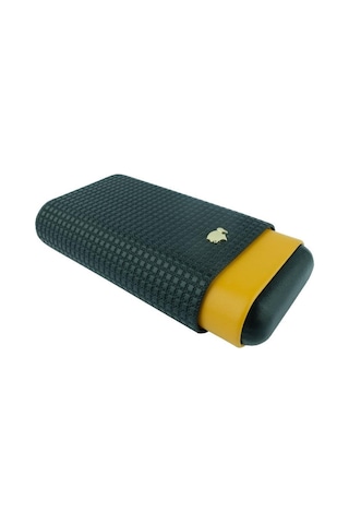 Cohiba Sarı-siyah 3'lü Puro Kılıfı
