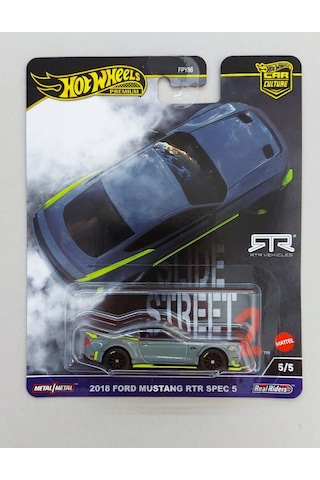 Hot Wheels Premium Slide Street 2 2018 Ford Mustang Rtr Spec 5 Mo