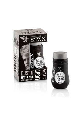 Tristax Kırmızı + Siyah Pudra Wax Saç Şekillendirici Set