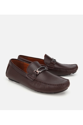 Hotiç Erkek Deri Kahverengi Toka Detaylı Günlük Loafer 02ayh319350a480 02ayh319350a480