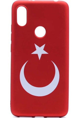 Xiaomi Mi 8 Kılıf Zore Bayrak Silikon