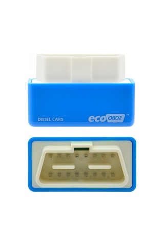 Honmex Dizel Araçlar İçin Ecoobd2 Chip Tuning Kutusu - 15% Yakıt Tasarrufu - Ecu Ayarlamalı - Plug & Drive - Mavi Renk
