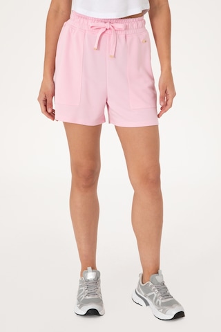 U.S. Polo Assn. Kadın Açık Pembe Modal Karışımlı Örme Şort 50306735-VR078
