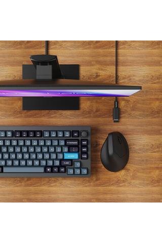 M5 Kablosuz Ergonomik Fare En İyi Pixart 3950 Sensörüne Sahip. 2.4 Ghz, Bluetooth Ve Usb Kablolu Bağlantı M5-a23 Genel