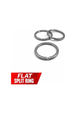 Alesta Flat Split Ring Suni Yem Halkası No: 5