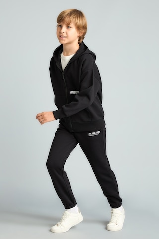 Defacto Baskılı Lastikli Paça Kalın Kumaş Jogger Eşofman Altı Erkek Çocuk H9685a826wnbk81 Siyah-bk81
