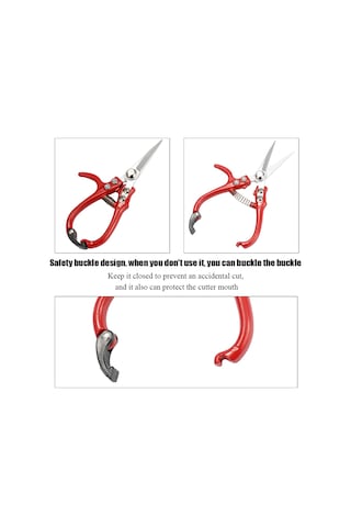 Yaozixa Bahçe Bakımı İçin El Kesici, Yüksek Hassasiyetli Dal Kırıcı, Eğik Ağız, El Aracı, Çelik Malzeme, Uzun Kullanımdayken Yorulmaz