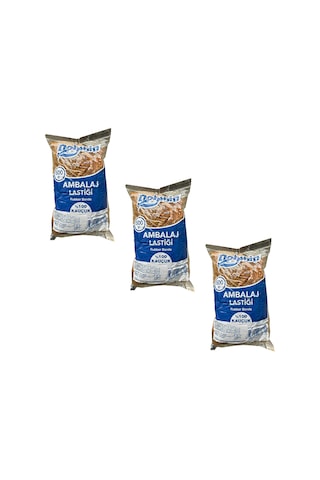 Dolphin Kauçuk Ambalaj Paketleme Lastiği - Çap : 70 Mm. - 500 Gr.lık 3 Paket