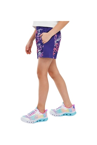 Skechers 2xı-lock G 3" Mor Çocuk Şort Sk241043-495 001