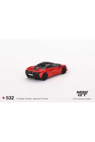 Mini Gt 1/64 Mclaren Artura Vermillion Red Çok Renkli