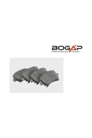 1k0698451g Fren Balatası Arka E-mark - Caddy-passat-golf-jetta-tıguan-a3-a4-a6-leon-octavıa-superb-y