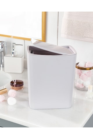 Madame Coco Olivier Switch Çöp Kovası 4lt 1kcopk14 Lt-soft Gri