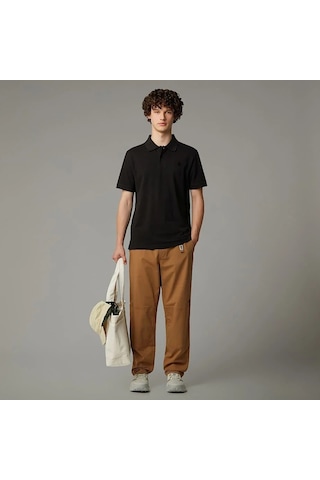 The North Face M Essential Regular Erkek Polo T-shirt Nf0a8c1pjk31 Siyah