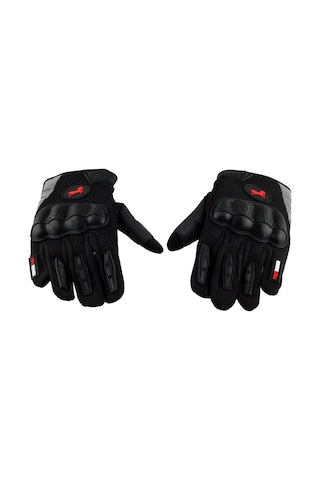 Prorider Motosiklet Eldiveni Siyah-gri S Beden