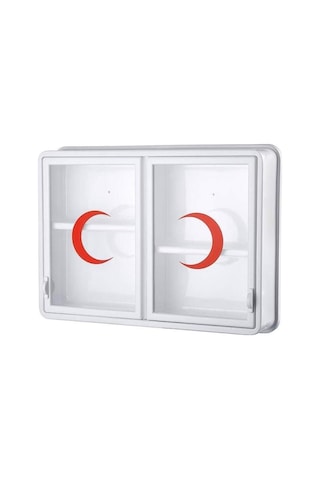 Ecza Dolabı Pratik Açılır Kapanır Kapaklı 45cmx35cmx10cm-156 Genel