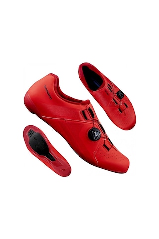 Shimano Sh-rc300 Spd/sl Yol Bisikleti Ayakkabısı Kırmızı 40 Siyah