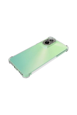 Lexroo Realme 12 Lite Kılıf Nitro Anti Shock Silikon - Şeffaf