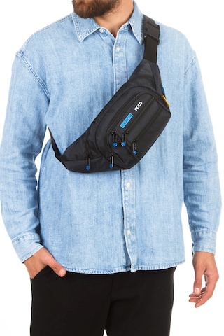 Newish Polo Çapraz Bel Ve Omuz Çantası-free Bag Siyah Mavi