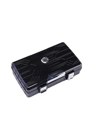 Siyah Seyahat Tipi Humidor Puro Kutusu
