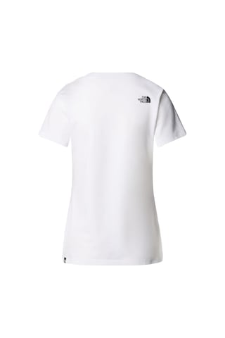 The North Face Kadın Ss Easy Tişört Nf0a8a6dfn41 Beyaz