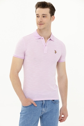 U.s. Polo Assn. Erkek Manolya Tişört 50263371-vr211 Açık Lila