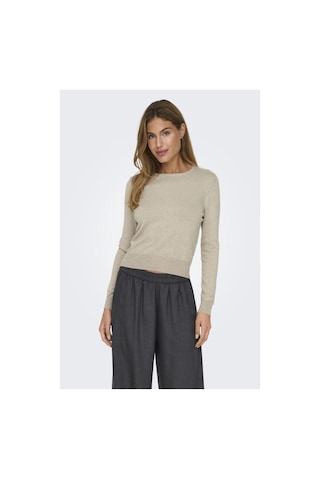 Onlvenıce Lıfe Ls Oneck Pullover Knt Kadın Kazak 15333989 Bej