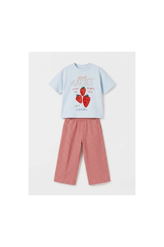 Poala Kids Strawberry Dokuma Set Çok Renkli