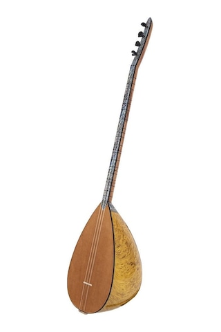 Saz-z-5-3 Kuşgözü Akçaağaç Uzun Sap Bağlama