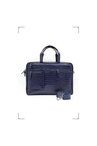 Hakiki Deri Evrak Çantası-133574 Siyah