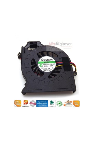 HP Uyumlu Pavilion Dv6-6C02St A7N13Ea Fan Cpu Cooling İşlemci Cpu Fanı N11.99782