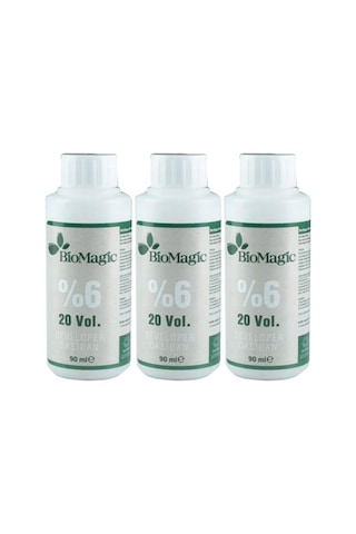 Biomagic Developer Peroksit - Oksidan 20 Volüm (%6) 90 Ml. 3 Adet