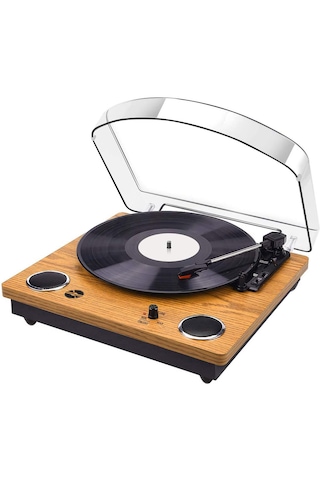 Record Master Tt249 Retro Pikap - Bluetooth + Mp3 Kayıt Özelliği