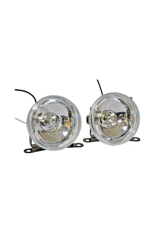 Carub 9 Cm Yuvarlak Sis Lambası Beyaz 12v Tampon İçi
