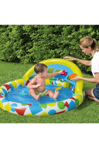 Bestway 47" X 46" X 18"/1.20m X 1.17m X 46cm Splash & Learn Kiddi