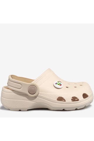 Vicco Didim Jıbbıtz Aksesuar Hediyeli Ortopedik Unisex Çocuk Terlik Bej