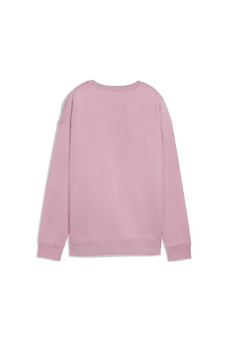Puma Ess Small Logo Relaxed Crew Kadın Pembe Günlük Stil Sweatshirt 63326865 1676829 Pembe