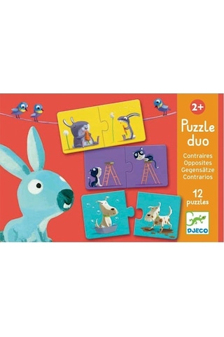 Djeco Ikili Puzzle/ Duo Opposites