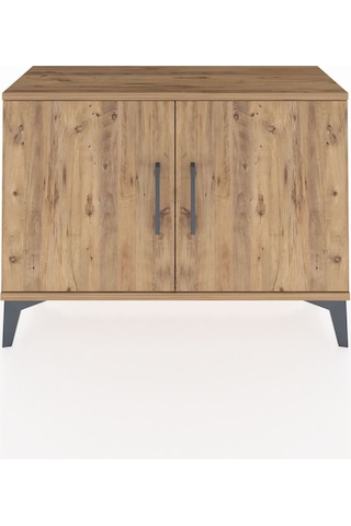 Arges Şifonyer Tek Raflı 2 Kapaklı 88x30x64 Çam-çam Çam