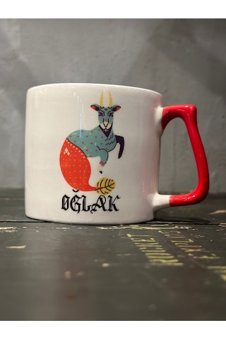 Oğlak Burcu Tasarım Kupa