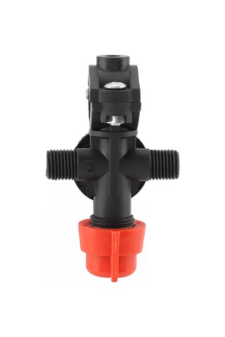 Shineyee Tarım Araçları İçin Fan Şeklinde Sprey Başlığı - İnce Atomizasyonlu Pestisit Spreycisi 6 Parça Boru Klemensi