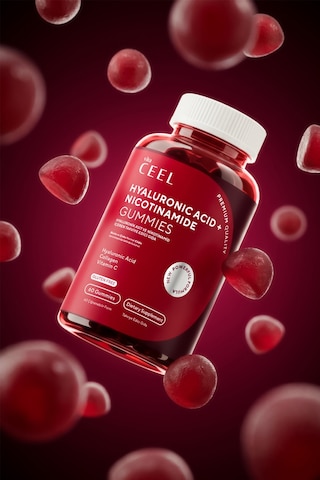 VitaCeel Cilt Vitamini Çiğnenebilir Gummy, Hyaluronic Acid, Vitamin C, Collagen, Zinc, Vitamin E, Biotin 60 Gummies