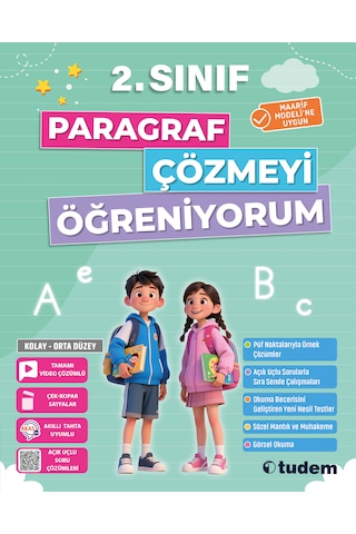 2.sınıf Paragraf Çözmeyi Öğreniyorum