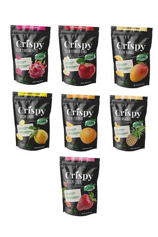 Dondurularak Kurutulmuş Meyveler 7'li Mix Paket