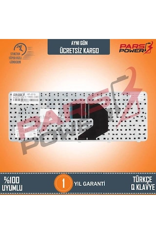 HP Uyumlu 2000-2D00Et, 2000-2D00St, 2000-2D05St Notebook Klavye Siyah
