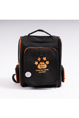 Brave Paws Kedi Ve Köpek Taşıma Çantası Açılabilir Fileli Katlanabilir Yıkanabilir Torik Model