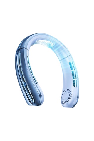 Lyon Asılı Boyu Fan Açık Taşını'dır Yapraksız Fan - Mavi