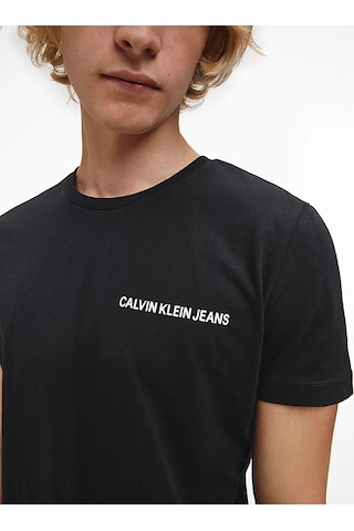 Calvin Klein Calvın Kleın Erkek T-shırt J30j307852-099 J30j307852-099 Siyah